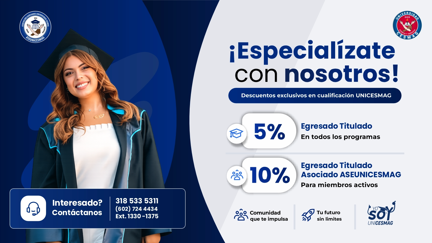 Comunidad de asociados ASEUNICESMAG