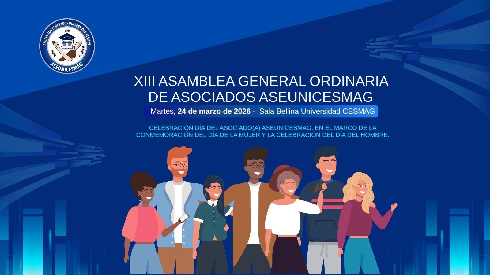 Actividades institucionales ASEUNICESMAG